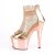 Pleaser ADORE-765RM Sandales à plateforme mailles Chrome Or Rose EU-40/US-10