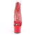 Pleaser ADORE-765RM Sandales à plateforme mailles Vernis Rouge EU-35/US-5