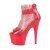 Pleaser ADORE-765RM Sandales à plateforme mailles Vernis Rouge EU-35/US-5