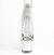 Pleaser ADORE-765RM Sandales à plateforme mailles Chrome Argent EU-38/US-8