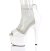 Pleaser ADORE-765RM Sandales à plateforme mailles Vernis Blanc EU-35/US-5