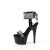 Pleaser ADORE-770 Sandales à plateforme Vernis Strass Noir EU-39/US-9