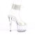 Pleaser ADORE-791-2RS Sandales à plateforme Vernis Strass Transparent EU-35/US-5