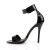 Pleaser AMUSE-10 Sandales à plateforme Vernis Noir EU-42/US-12