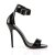 Pleaser AMUSE-10 Sandales à plateforme Vernis Noir EU-35/US-5