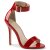 Pleaser AMUSE-10 Sandales à plateforme Vernis Rouge EU-41/US-11