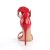 Pleaser AMUSE-10 Sandales à plateforme Vernis Rouge EU-42/US-12
