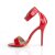 Pleaser AMUSE-10 Sandales à plateforme Vernis Rouge EU-35/US-5
