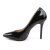 Pleaser AMUSE-20 Escarpins Vernis Noir EU-44/US-14