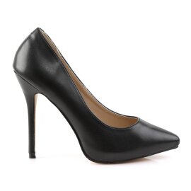 Pleaser AMUSE-20 Escarpins Cuir synthétique Noir EU-42/US-12