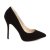 Pleaser AMUSE-20 Escarpins Velours Noir EU-35/US-5