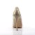 Pleaser AMUSE-20 Escarpins Vernis Beige EU-35/US-5