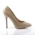 Pleaser AMUSE-20 Escarpins Vernis Beige EU-35/US-5