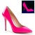 Pleaser AMUSE-20 Escarpins Vernis Néon Rose EU-35/US-5