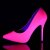 Pleaser AMUSE-20 Escarpins Vernis Néon Rose EU-37/US-7