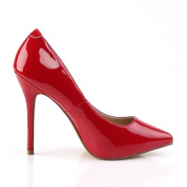 Pleaser AMUSE-20 Escarpins Vernis Rouge EU-40/US-10