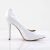 Pleaser AMUSE-20 Escarpins Vernis Blanc EU-37/US-7