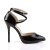 Pleaser AMUSE-25 Escarpins Vernis Noir EU-35/US-5
