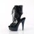 Pleaser BEJEWELED-1016-6 Bottines à plateforme Holo Strass Noir EU-39/US-9