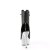 Pleaser BEJEWELED-1016-6 Bottines à plateforme Cuir synthétique Strass Noir Argent EU-42/US-12