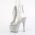 Pleaser BEJEWELED-1016C-2-7 Bottines à plateforme Strass Transparent Argent EU-35/US-5