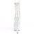 Pleaser BEJEWELED-1018C-2RS Bottines à plateforme Strass Transparent Argent EU-40/US-10