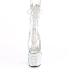 Pleaser BEJEWELED-1018C-2RS Bottines à plateforme...
