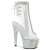 Pleaser BEJEWELED-1018C-2RS Bottines à plateforme Strass Transparent Argent EU-35/US-5