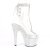 Pleaser BEJEWELED-1018C-2RS Bottines à plateforme Strass Transparent Argent EU-37/US-7