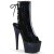 Pleaser BEJEWELED-1018DM-7 Bottines à plateforme Holo Strass Noir EU-41/US-11