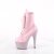 Pleaser BEJEWELED-1020-7 Bottines à plateforme Holo Strass Rose EU-40/US-10