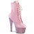 Pleaser BEJEWELED-1020-7 Bottines à plateforme Holo Strass Rose EU-35/US-5
