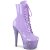 Pleaser BEJEWELED-1020-7 Bottines à plateforme Holo Strass Violet EU-35/US-5