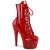 Pleaser BEJEWELED-1020-7 Bottines à plateforme Holo Strass Rouge EU-36/US-6