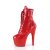 Pleaser BEJEWELED-1020-7 Bottines à plateforme Holo Strass Rouge EU-36/US-6