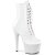 Pleaser BEJEWELED-1020-7 Bottines à plateforme Holo Strass Blanc EU-36/US-6
