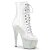 Pleaser BEJEWELED-1021C-7 Bottines à plateforme Strass Transparent Argent EU-36/US-6