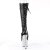 Pleaser BEJEWELED-2018-7 Bottines à plateforme Cuir synthétique Strass Noir EU-41/US-11