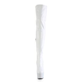Pleaser BEJEWELED-3000-7 Bottes cuissardes à...