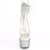 Pleaser BEJEWELED-724RS Sandales à plateforme Strass Transparent Argent EU-35/US-5