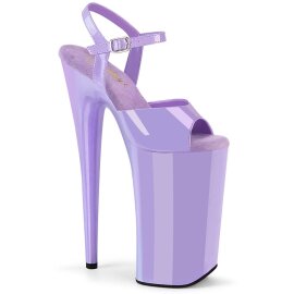 Pleaser BEYOND-009 Sandales à plateforme Vernis Violet EU-38/US-8