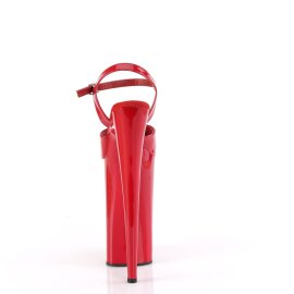Pleaser BEYOND-009 Sandales à plateforme Vernis Rouge EU-40/US-10