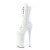 Pleaser BEYOND-1050 Bottines à plateforme Vernis Blanc EU-36/US-6