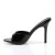 Pleaser CLASSIQUE-01 Mules Vernis Noir EU-35/US-5