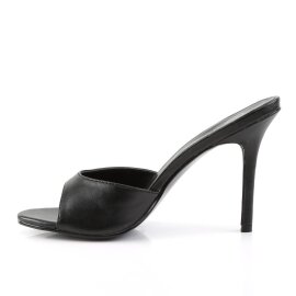 Pleaser CLASSIQUE-01 Mules Noir EU-40/US-10