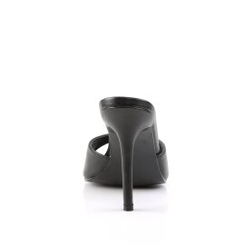 Pleaser CLASSIQUE-01 Mules Noir EU-35/US-5