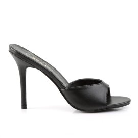 Pleaser CLASSIQUE-01 Mules Noir EU-35/US-5