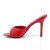 Pleaser CLASSIQUE-01 Mules Rouge EU-37/US-7