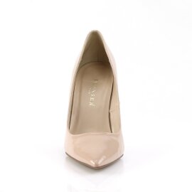 Pleaser CLASSIQUE-20 Escarpins Vernis Beige EU-35/US-5