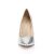 Pleaser CLASSIQUE-20 Escarpins Métallique Argent EU-35/US-5